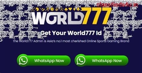 w7777 login|World777 .